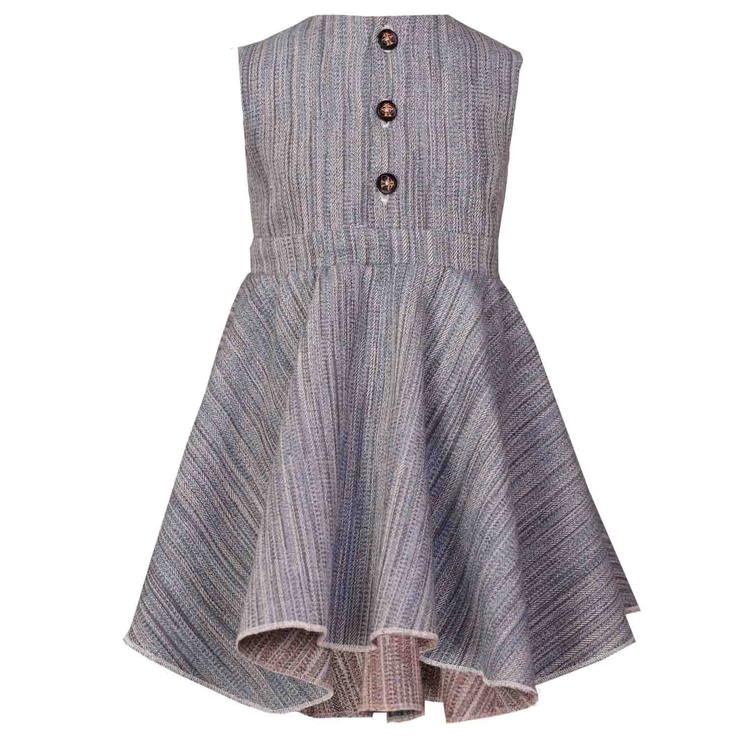 Infantium Victoria Baby Kleid Mädchen Blau Gr.80 Baumwolle