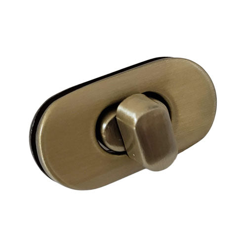 Kam Snaps Oval Turn Locks Taschenverschluss 2er Silber