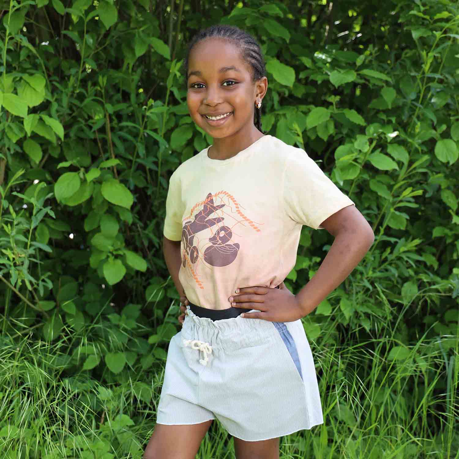 Infantium Victoria Artisanal T-Shirt Rote Zwiebel 128