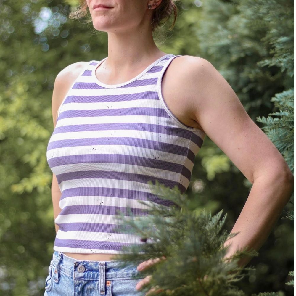 Moeve Design Ribly Top Schnittmuster Damen 32-52 Rippjersey