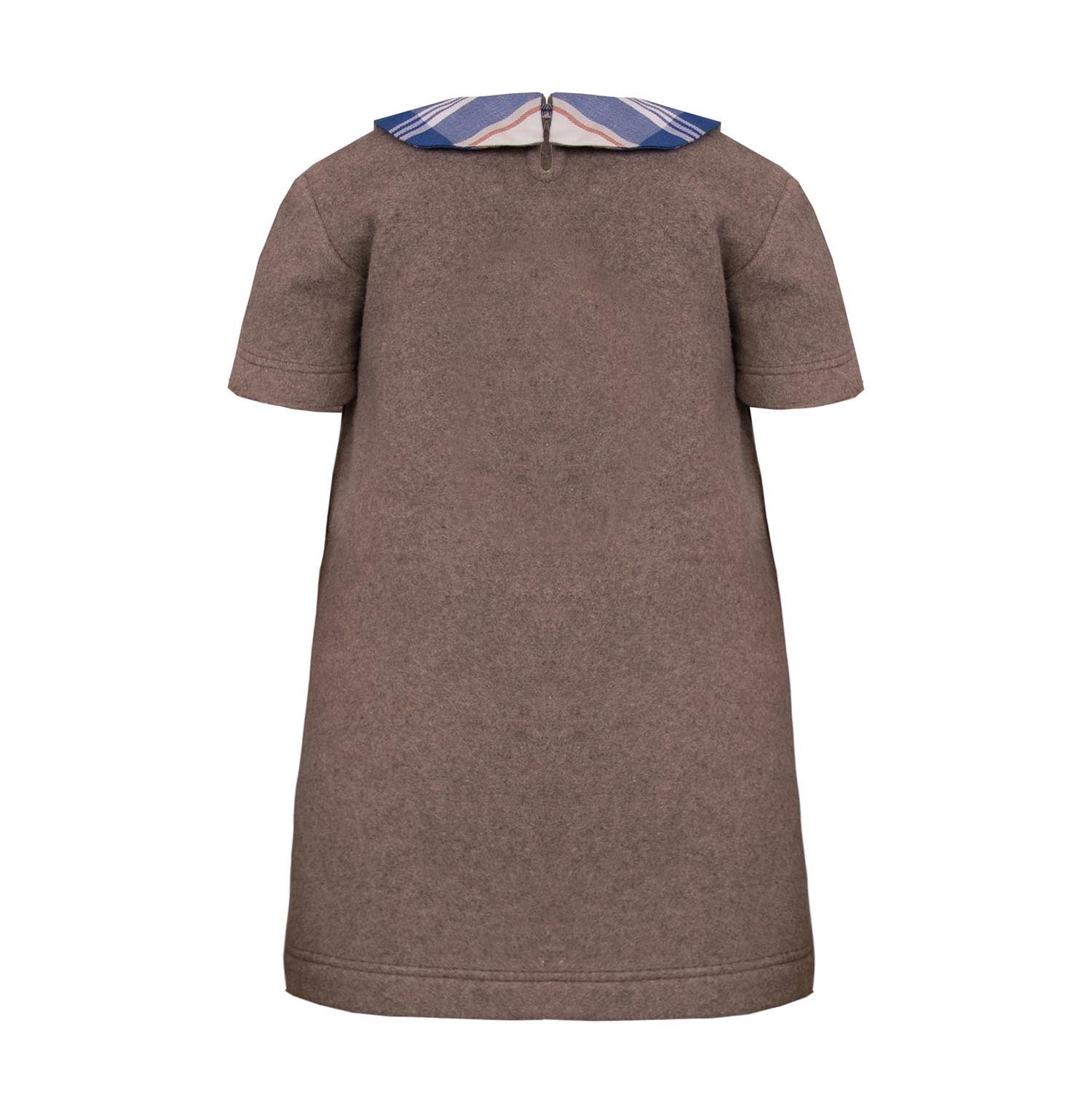 Infantium Victoria Beige Cotton Fleece Babykleid Baumwolle Gr.68-92
