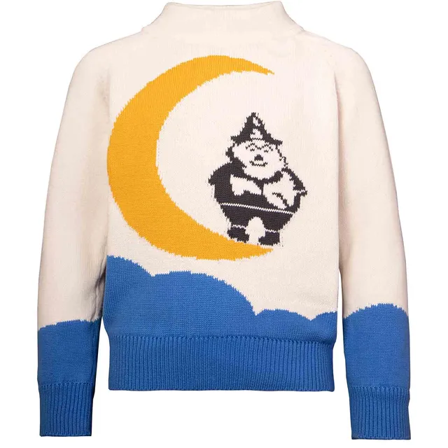 Infantium Victoria Christmas Sweater Gnome Pullover Weiß Bio