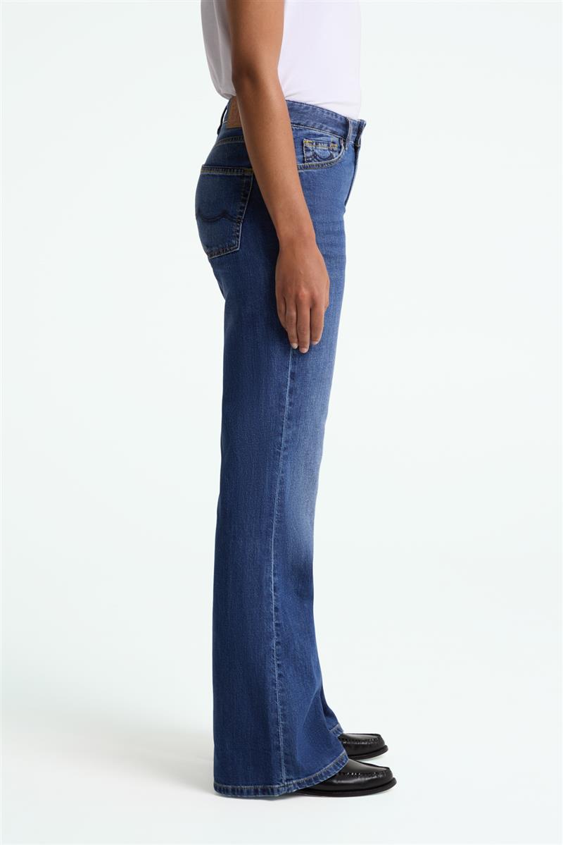 marlowe nature Jeans Kukiko mid worn Flarejeans mid worn L32