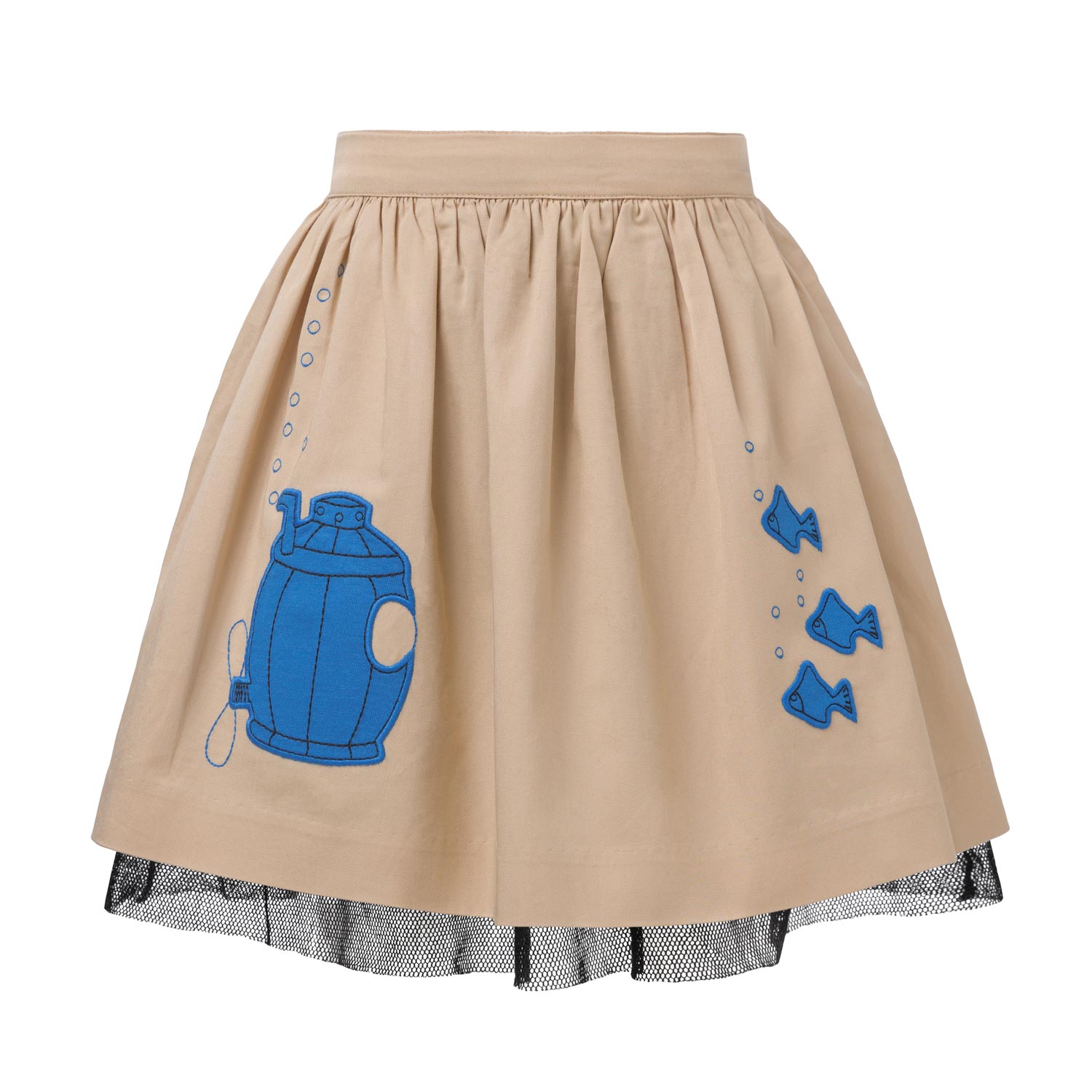 Infantium Victoria Beige Cotton Skirt U-Boot Baumwollrock Gr.92