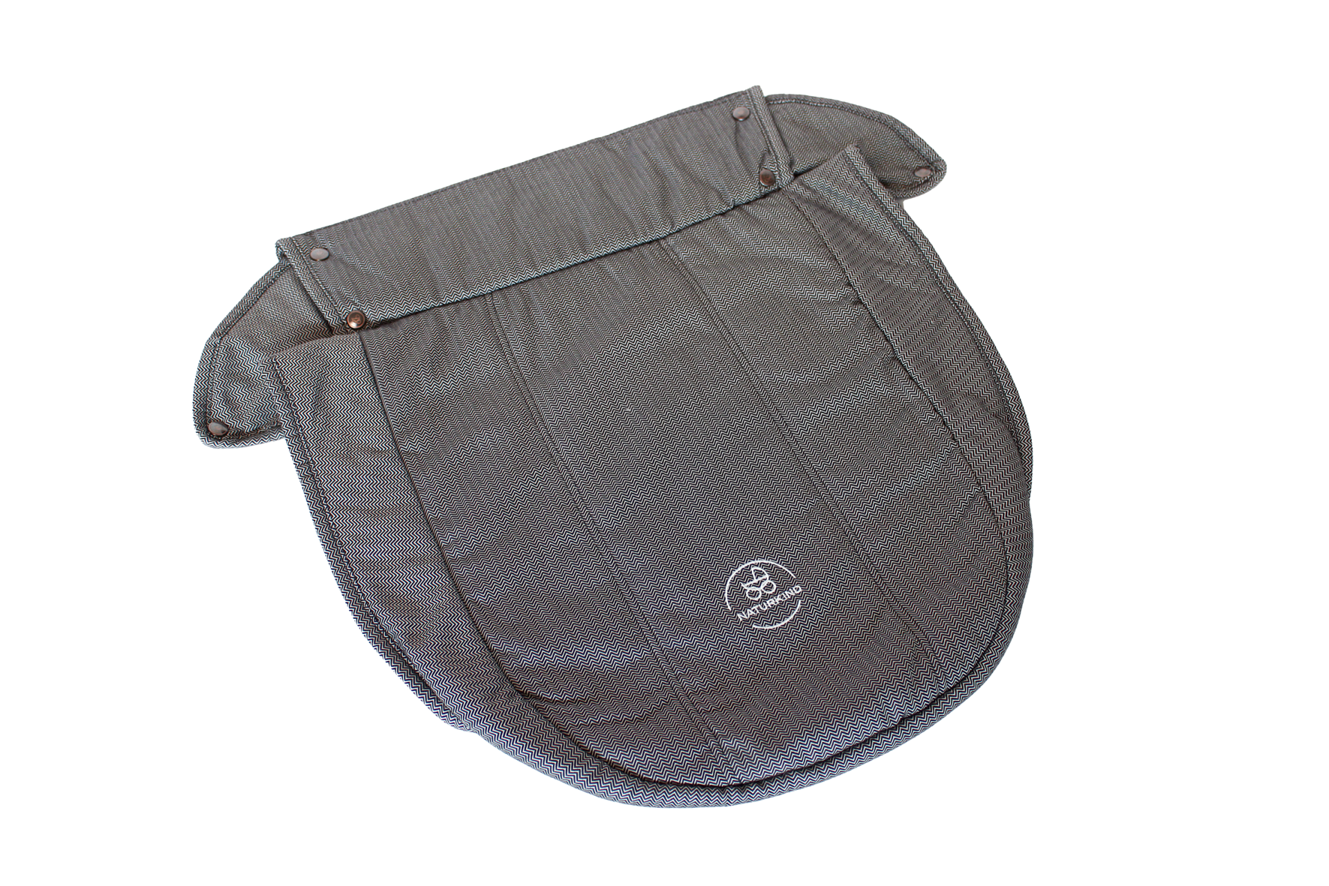 Naturkind Babykorb Max Abdeckung Textilbezug Jade / Sand / Graphit