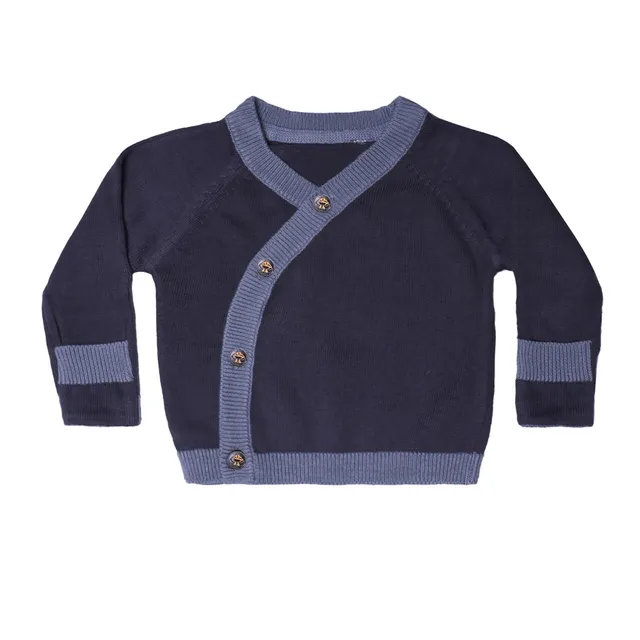 Infantium Victoria Baby Cardigan Strickjacke Bio Pfirsich 50-56