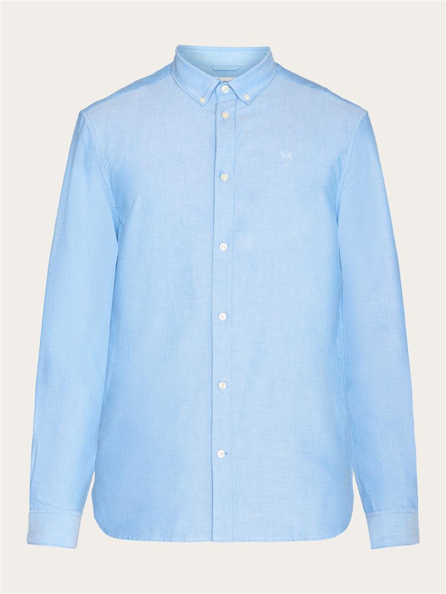 Marlowe Nature Harald Small Owl Oxford Hemd bright white M