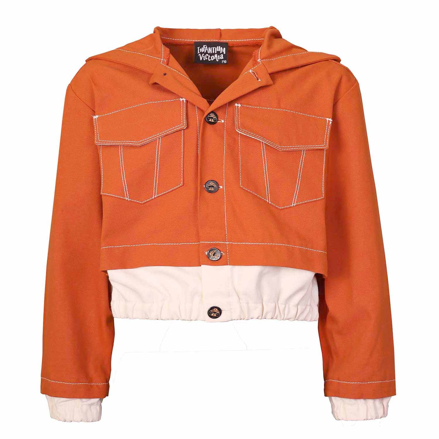 Infantium Victoria Bomberjacke Kinder Orange Baumwolle