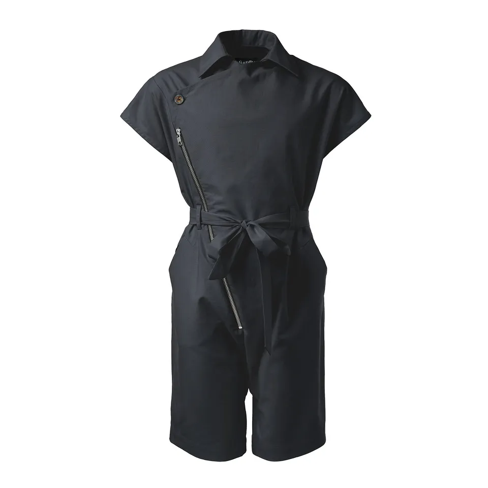 Infantium Victoria Cotton Jumpsuit Overall schwarz 128