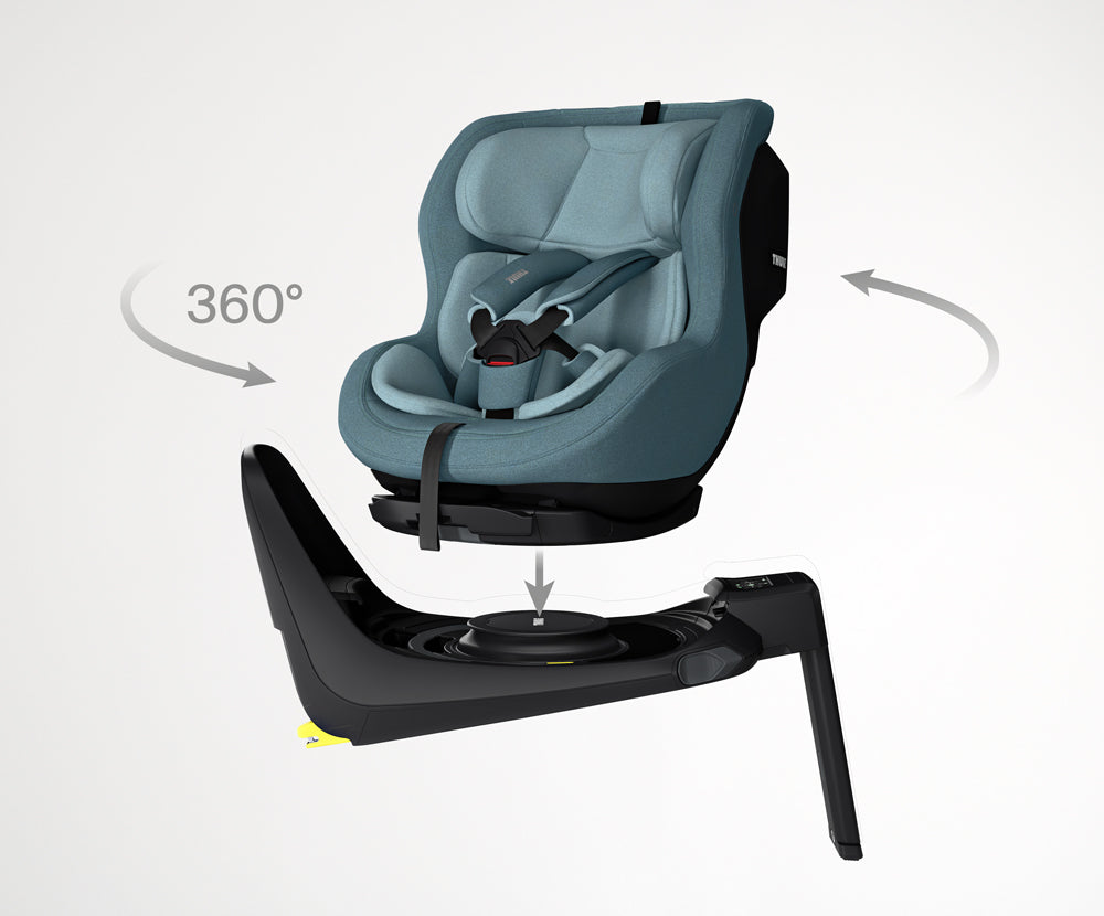 Thule Elm Kleinkindsitz Autositz Mid Blue / Schwarz / Light Grey