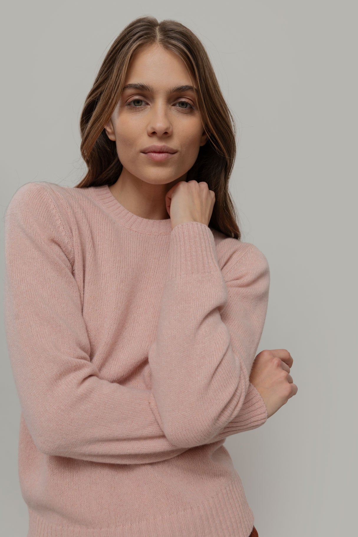 marlowe nature Laura Pullover pink quarzo Wolle