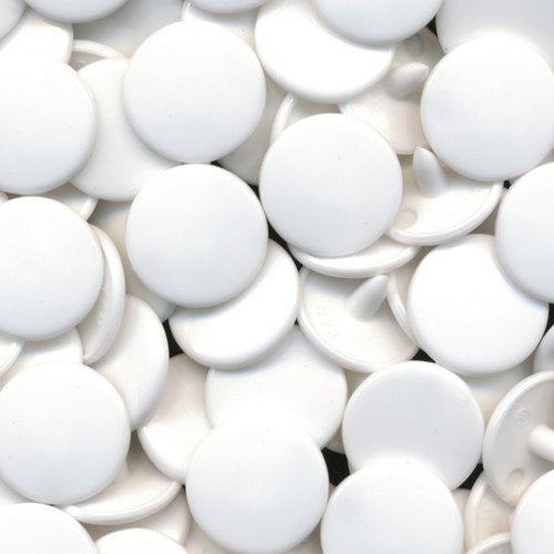 KAM Plastic Snaps B03 Druckknöpfe Gr.20 weiß 1000 Kappen