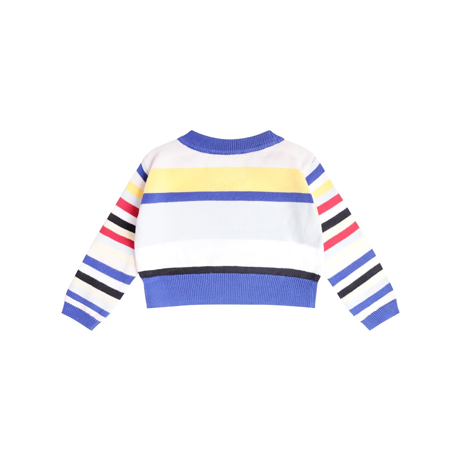 Infantium Victoria Baby Pullover Streifen Bio-Baumwolle 80
