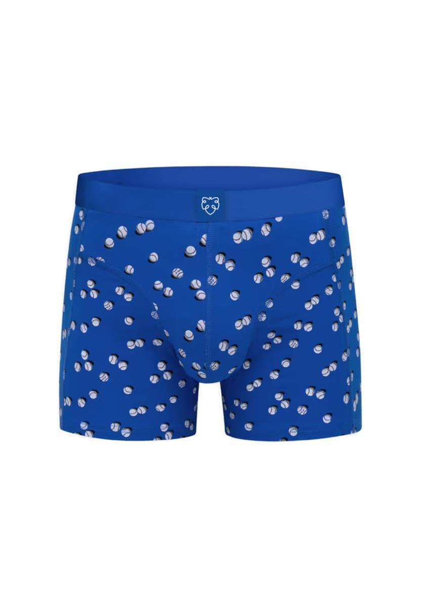 marlowe nature Boxer Brief Unterhose black trouts M Bio-Print