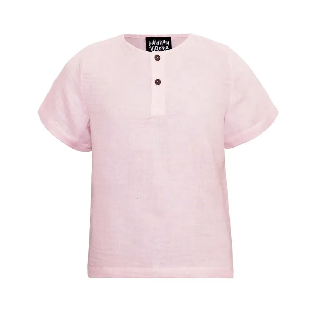 Infantium Victoria Kids T Shirt T-Shirt Rosa Musselin 104