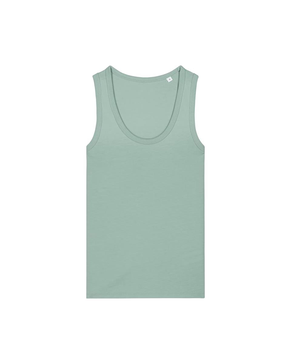 marlowe nature Ava Tank Top aloe Bio-Baumwolle Träger