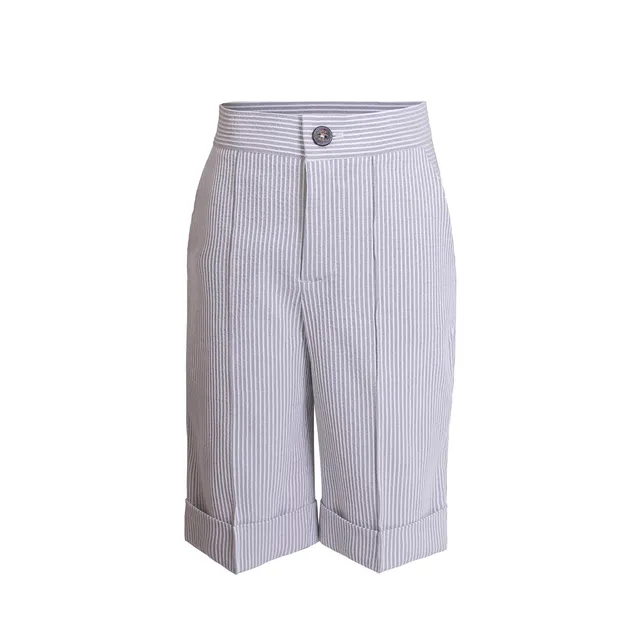 Infantium Victoria Striped Shorts Bermuda Grau 128