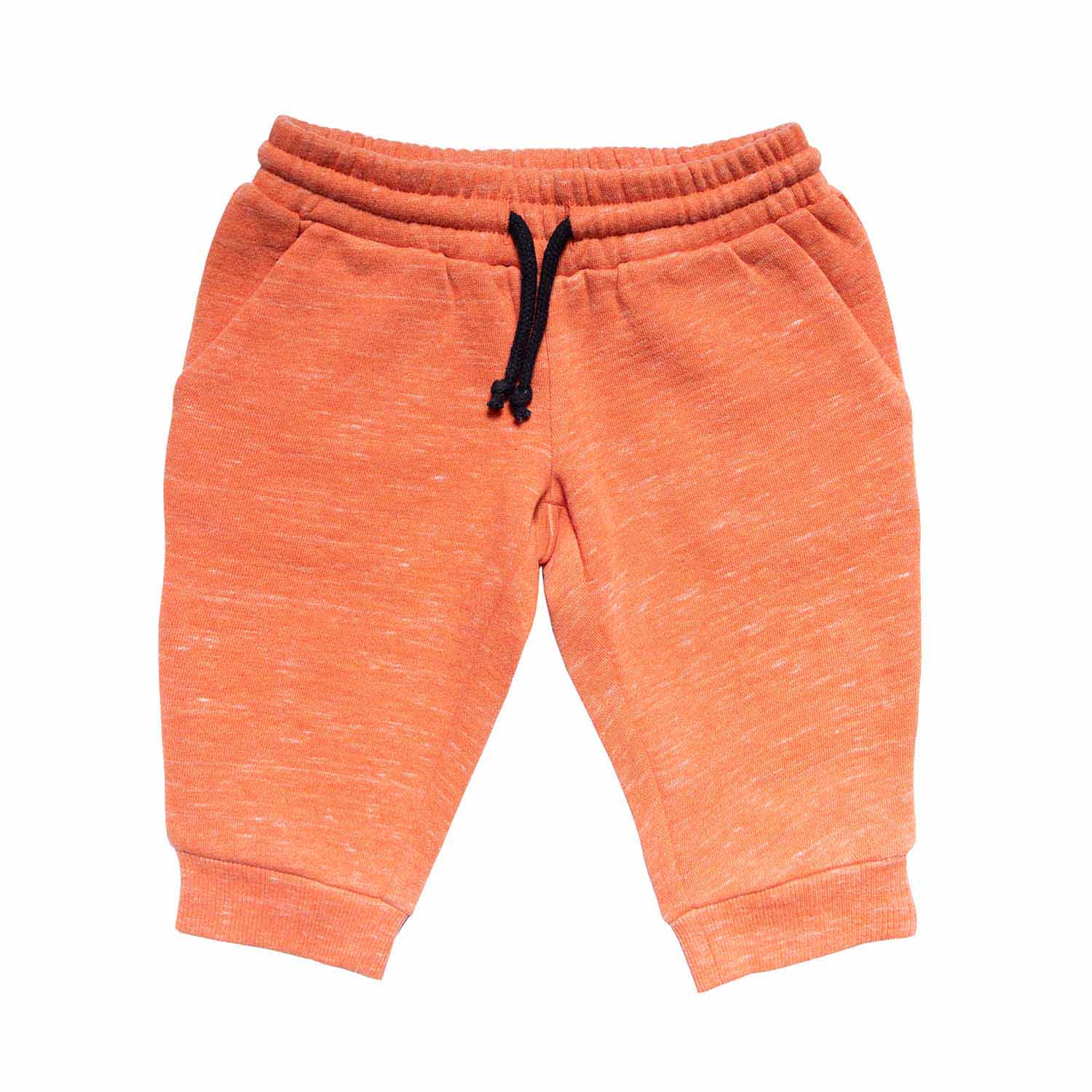 Infantium Victoria Babyhose Orange Bio-Baumwolle Stickerei