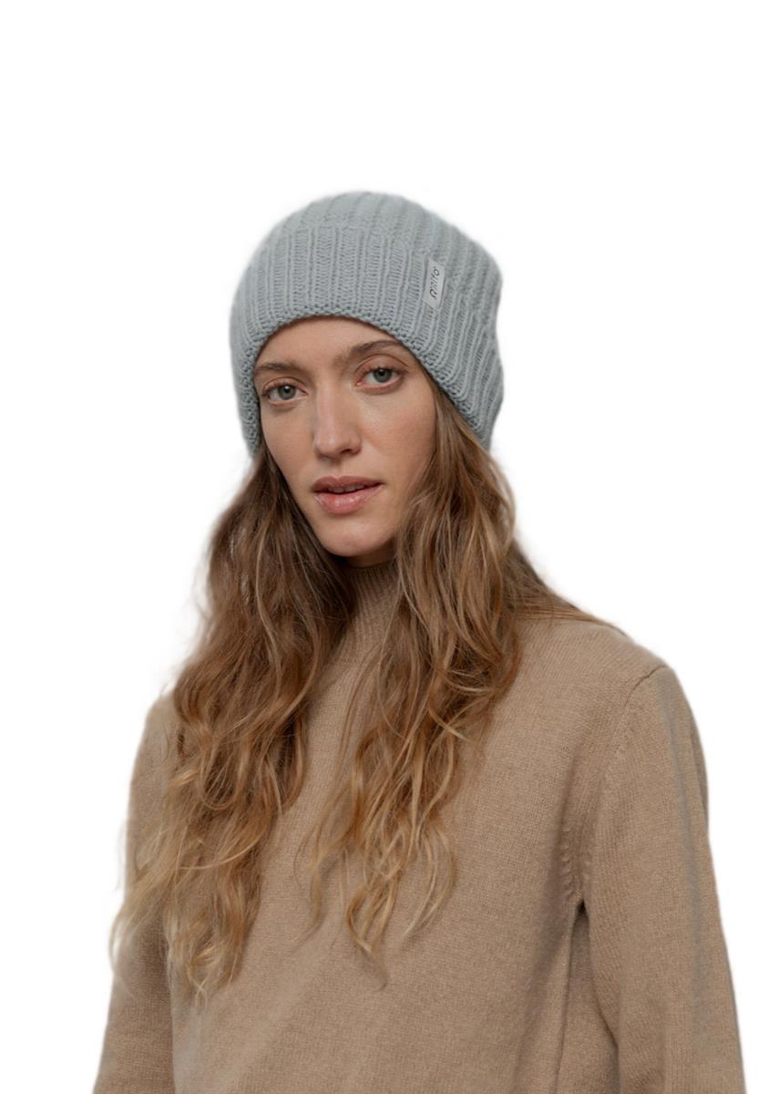 Marlowe Nature Rossana Mütze beige cantuccino Recyclingwolle