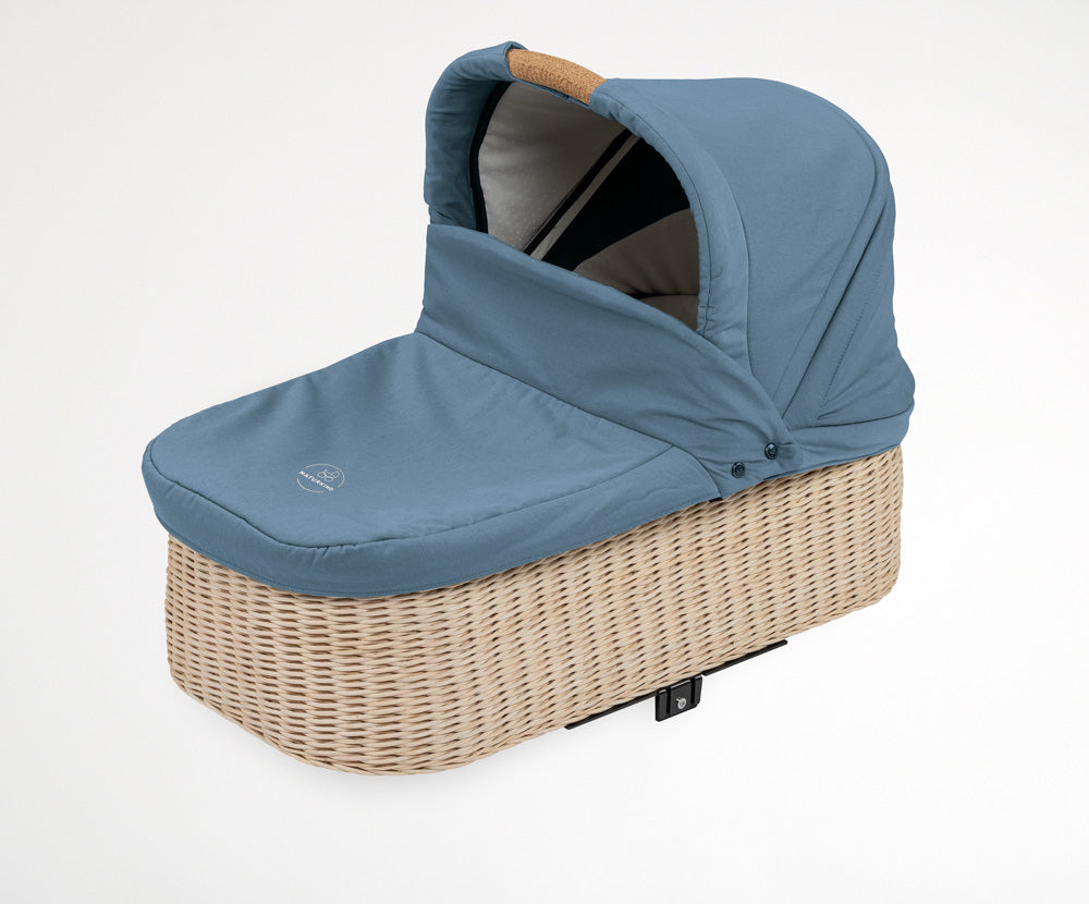 Naturkind Babykorb geflochten Cord Cognac für Ida
