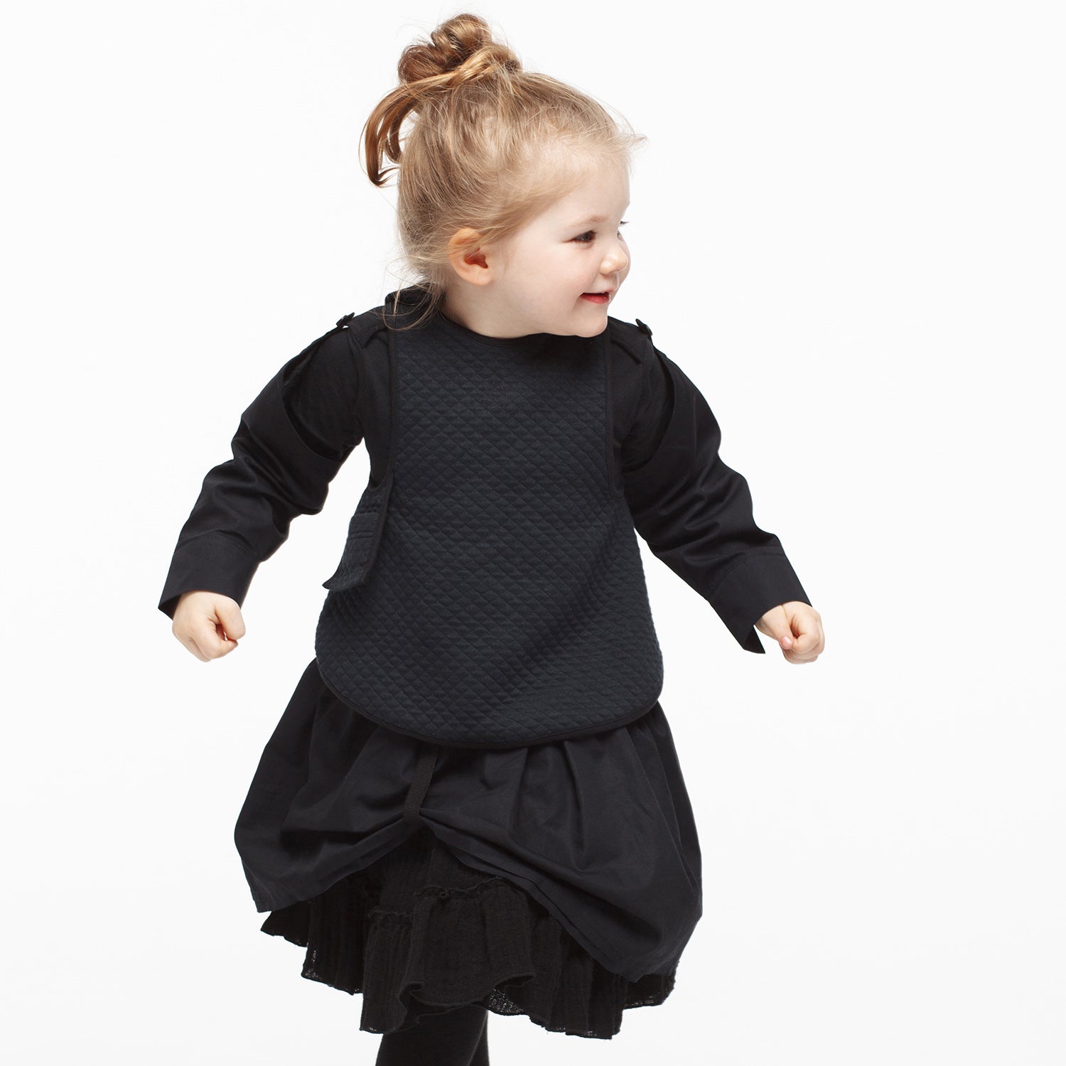 Infantium Victoria Cuff Sleeves Schwarz Baumwolle Stulpen