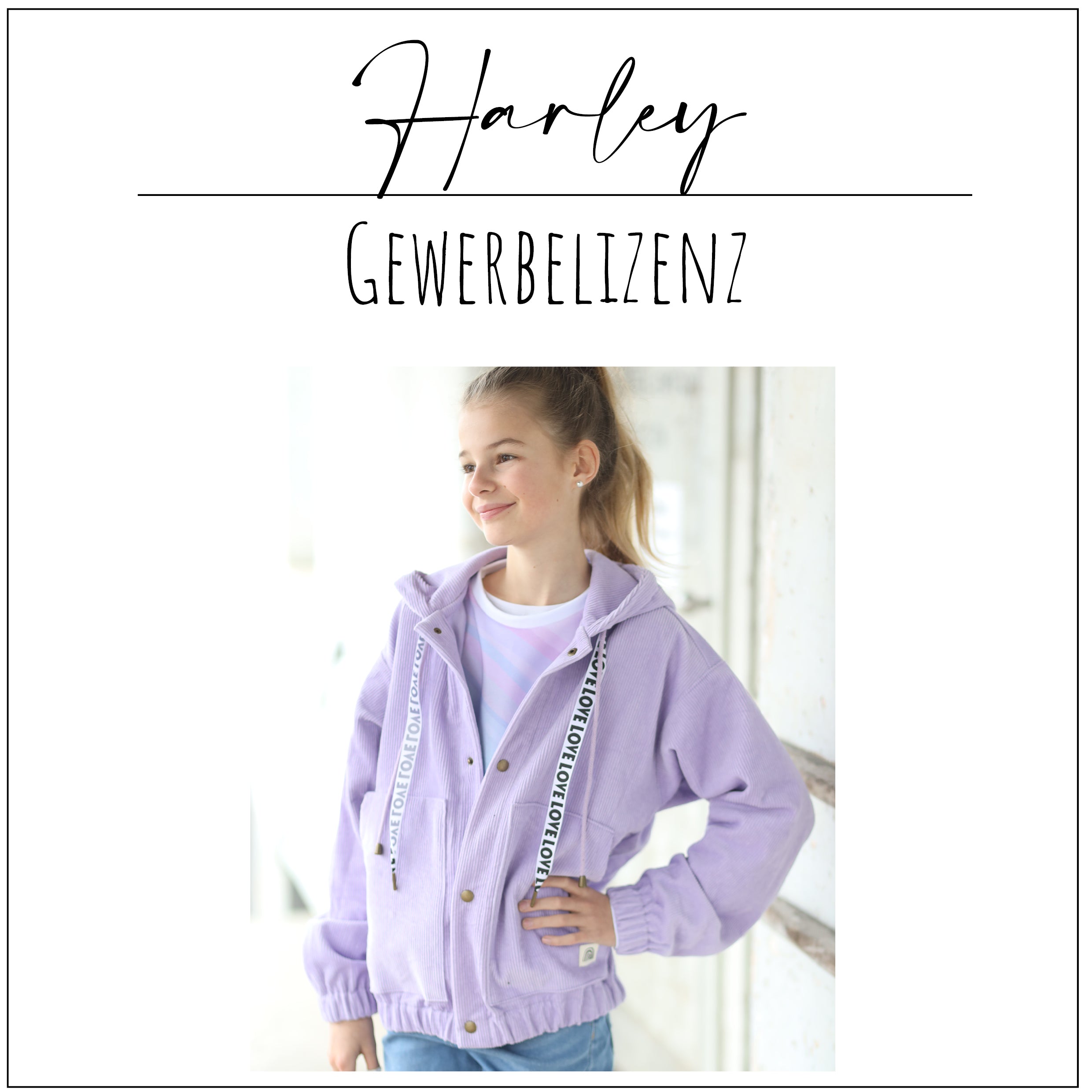 Moeve Design Harley Gewerbelizenz Kinder 40 Stück