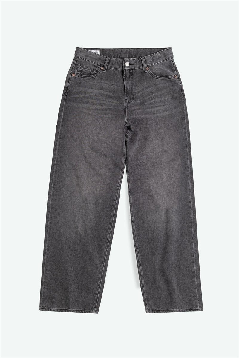 Marlowe Nature Joan Jeans pony black Bio-Baumwolle weit
