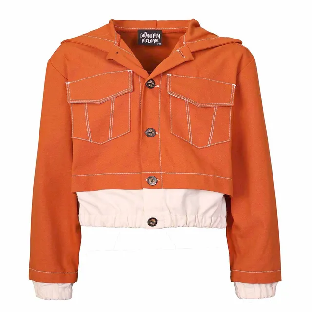 Infantium Victoria Bomberjacke Kinder Orange Baumwolle