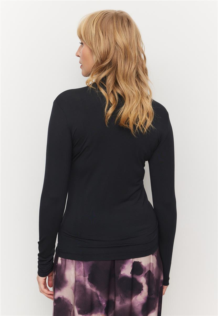 marlowe nature Nobelis Longsleeve black Bio-Viskose