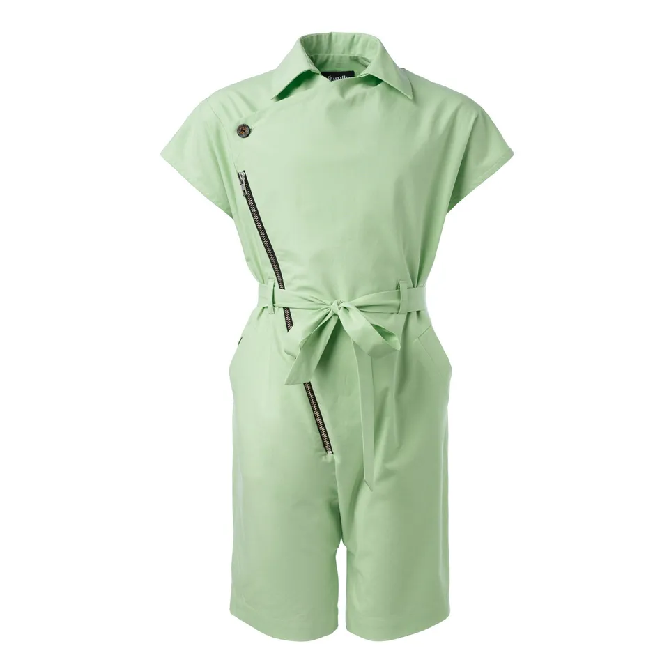 Infantium Victoria Jumpsuit Kinder Grün Gr.116 Baumwolle