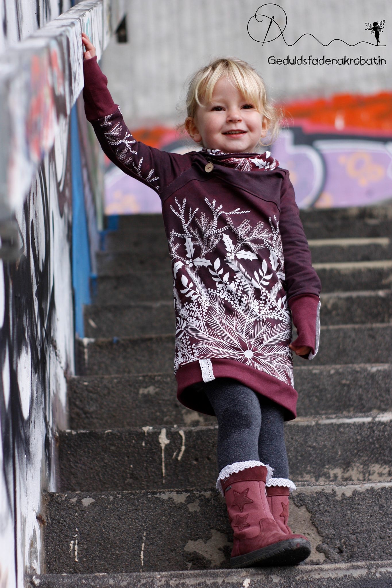 Schnittrebell Petite Elise Add On Hoodiekleid Gr.98-146 Nahttaschen