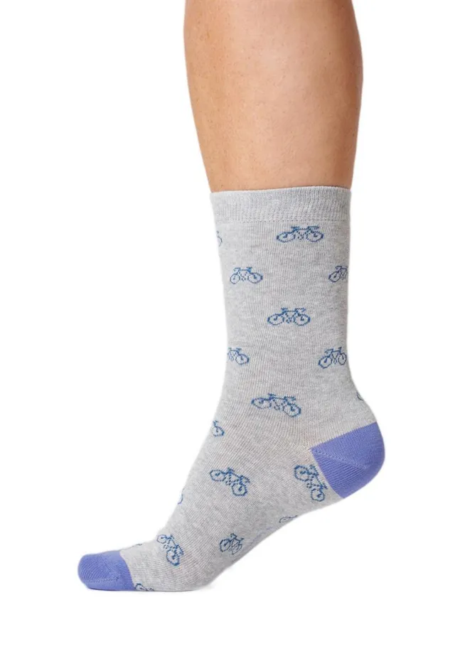 marlowe nature Bike Socks Socken grey marl 37-41 Bambus