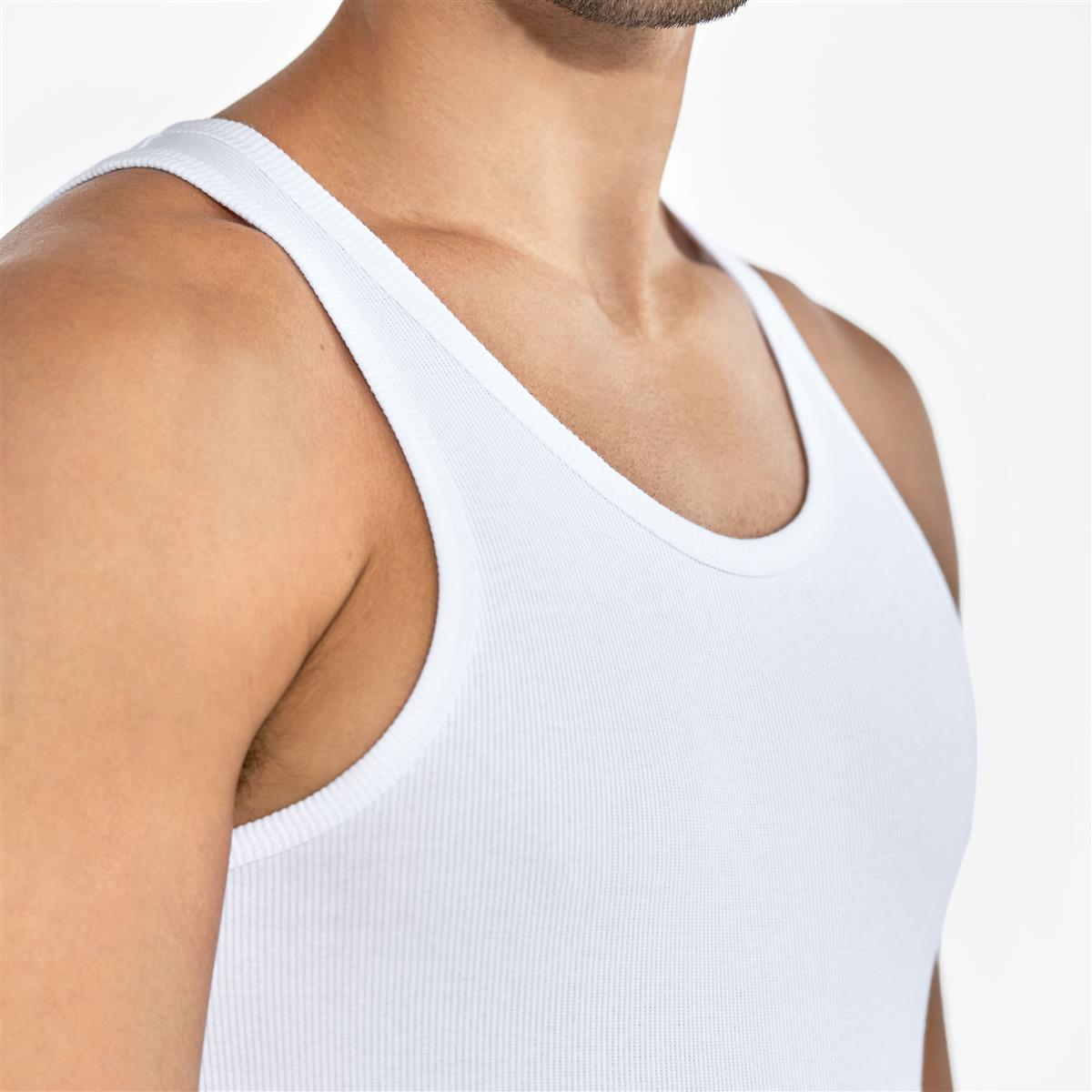 Bread & Boxers 2-Pack Tank Ribbed Unterhemd Bio-Baumwolle