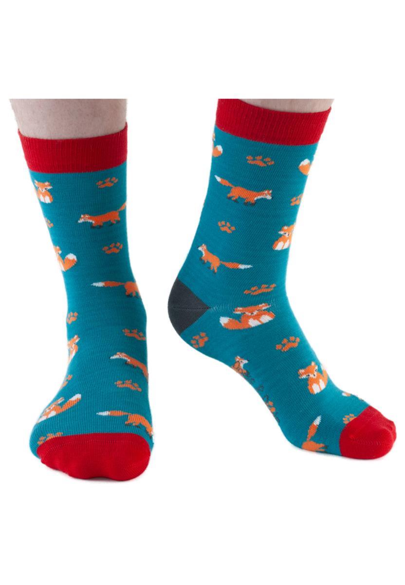 marlowe nature Fox groß Socken braun 41-45 Bambus