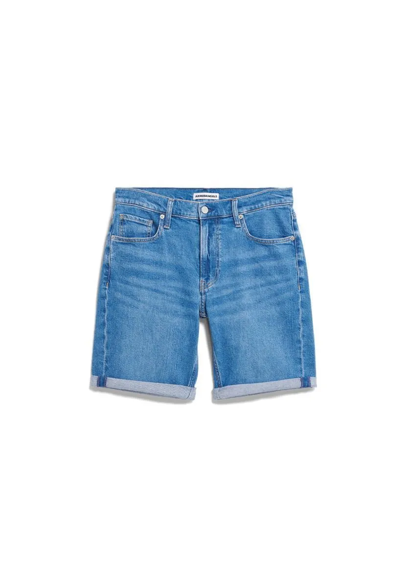 marlowe nature Naailo Denim Short Jeansshorts jupiter Bio-Hanf