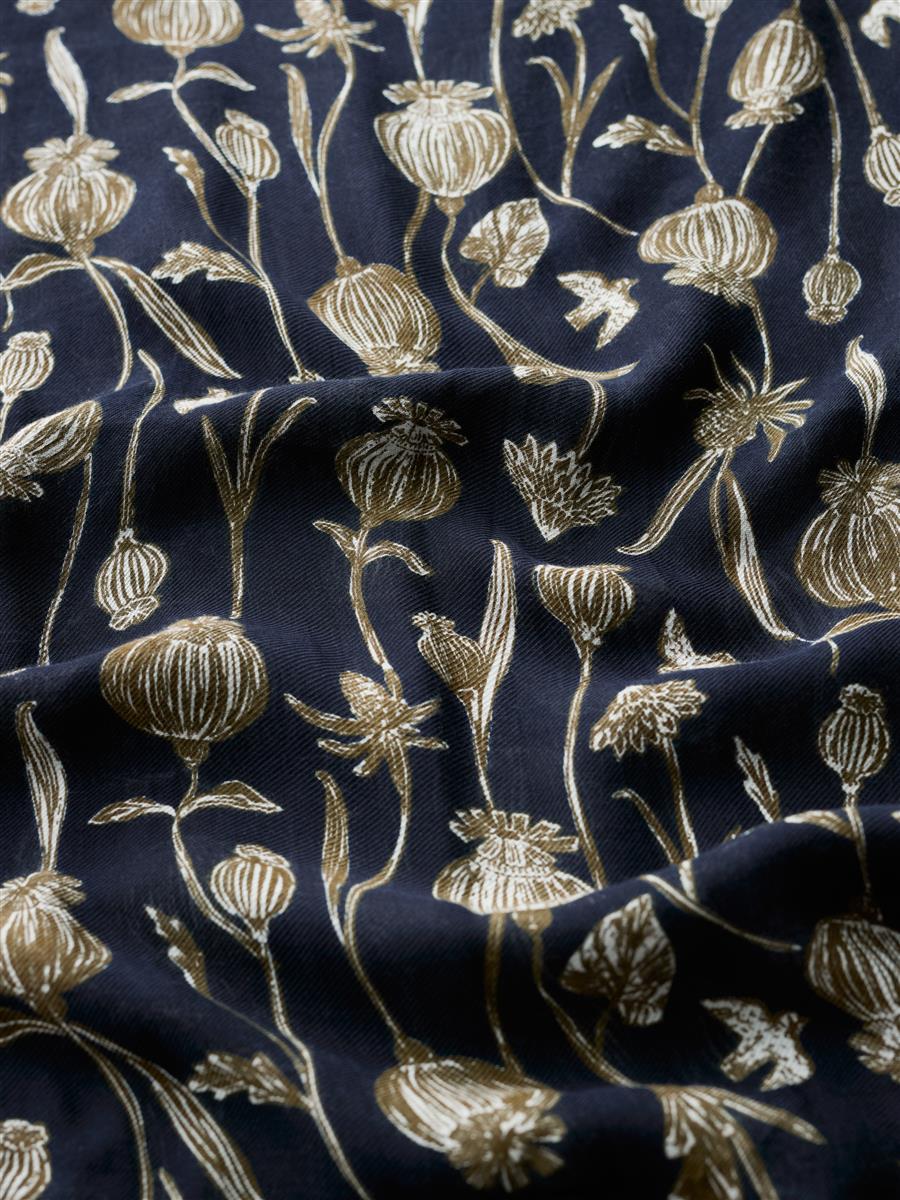 Seasalt Pentillie Schal lino seedpods maritime Modal Bio-Baumwolle