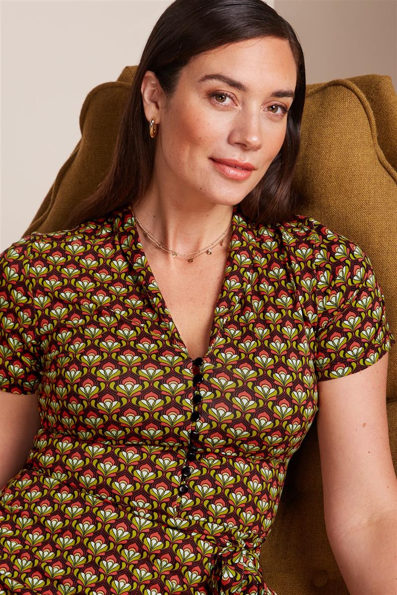 marlowe nature Kleider Emmy Dress Toulouse Kleid black