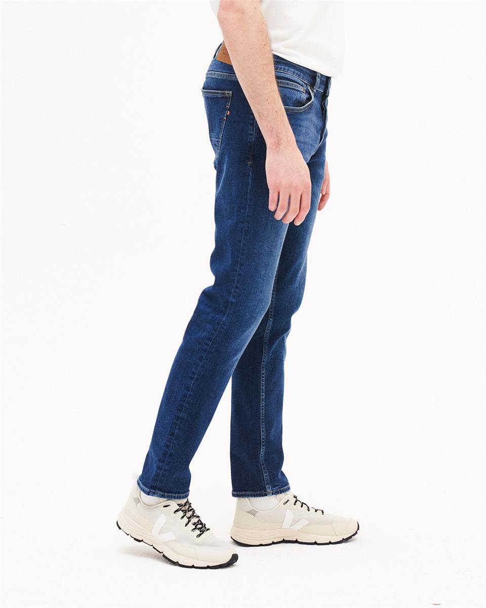 marlowe nature Jamie Slim deep blue Jeans deep blue Bio-Baumwolle