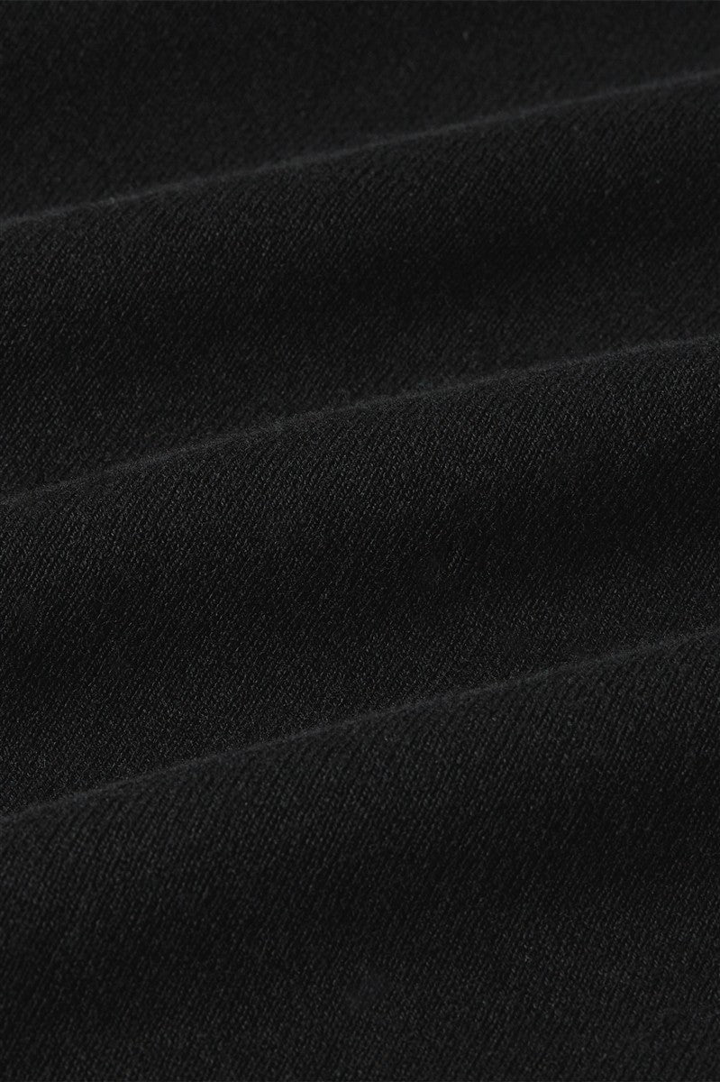 Marlowe Nature Ute Cardi Club Strickjacke Bio-Baumwolle schwarz