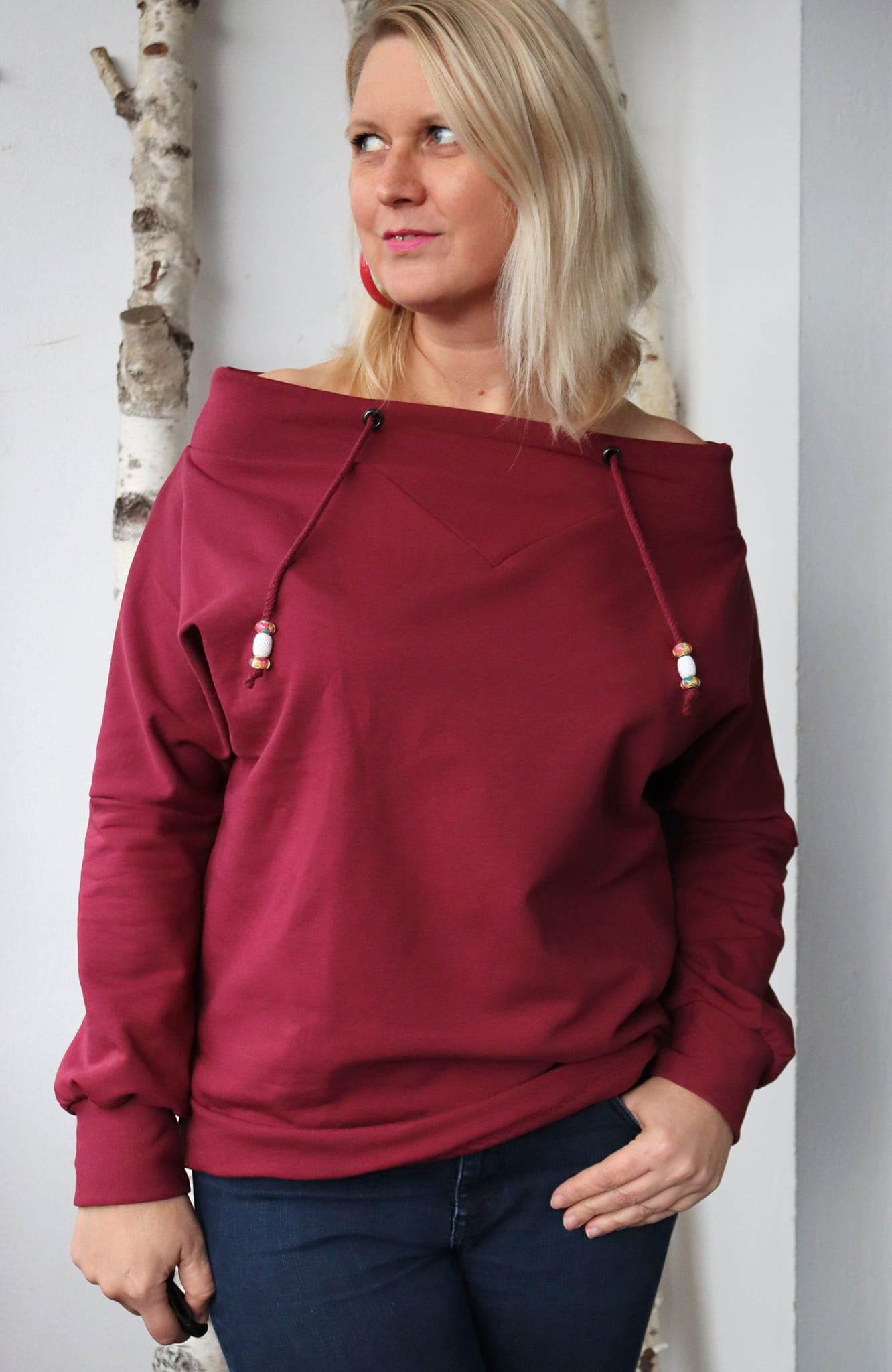 Schnittrebell Papierschnitte Oversize Pullover Neela 34-54